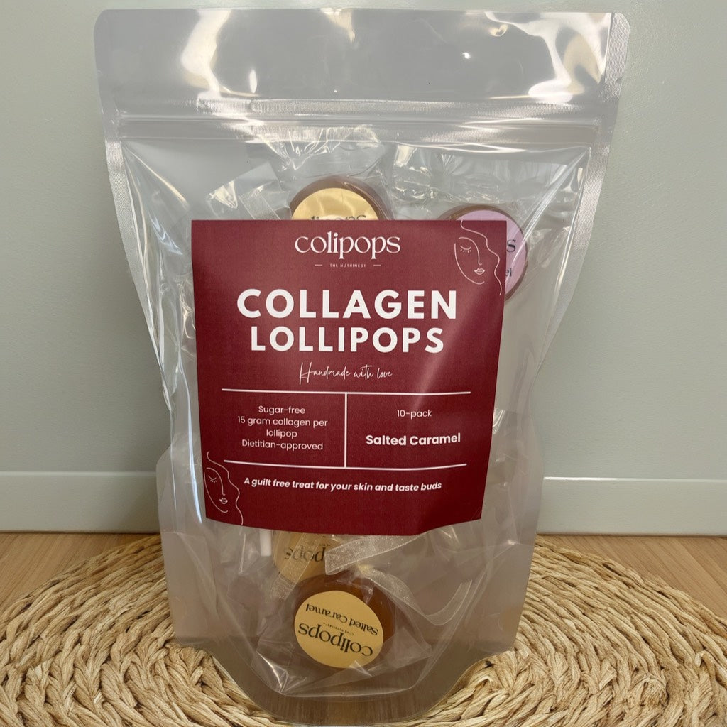 Colipops Collagen Lollipops 10 Pack – Salted Caramel